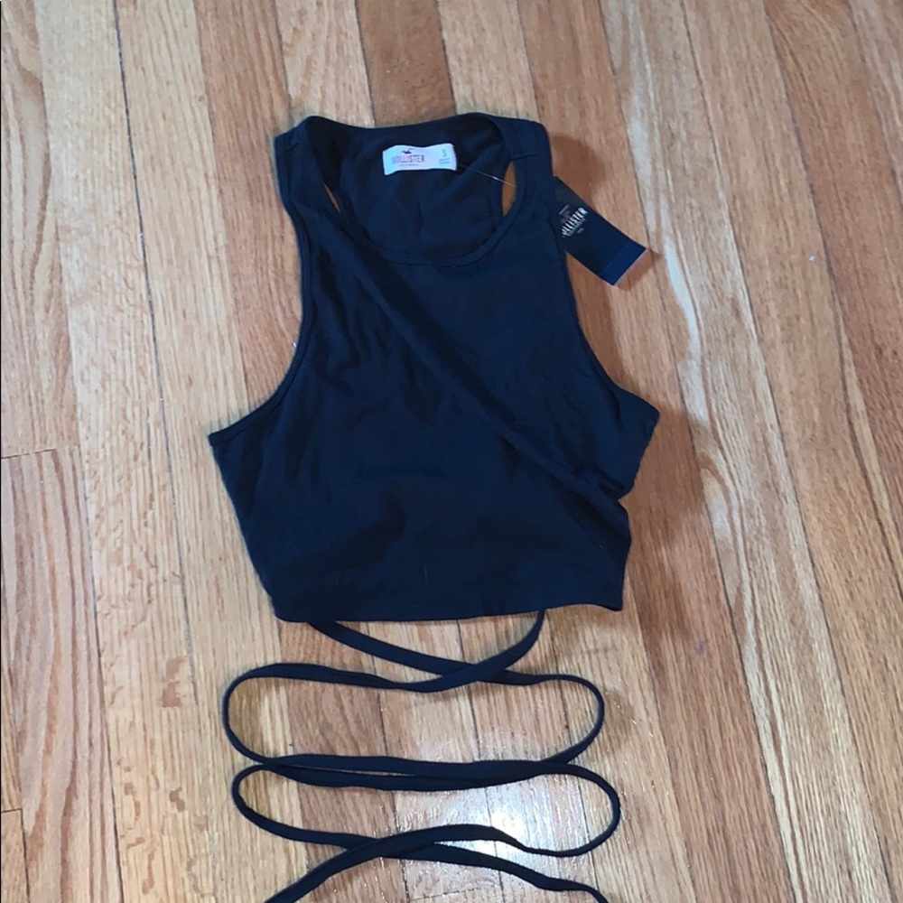 Hollister Lace Up Tank (Cropped)